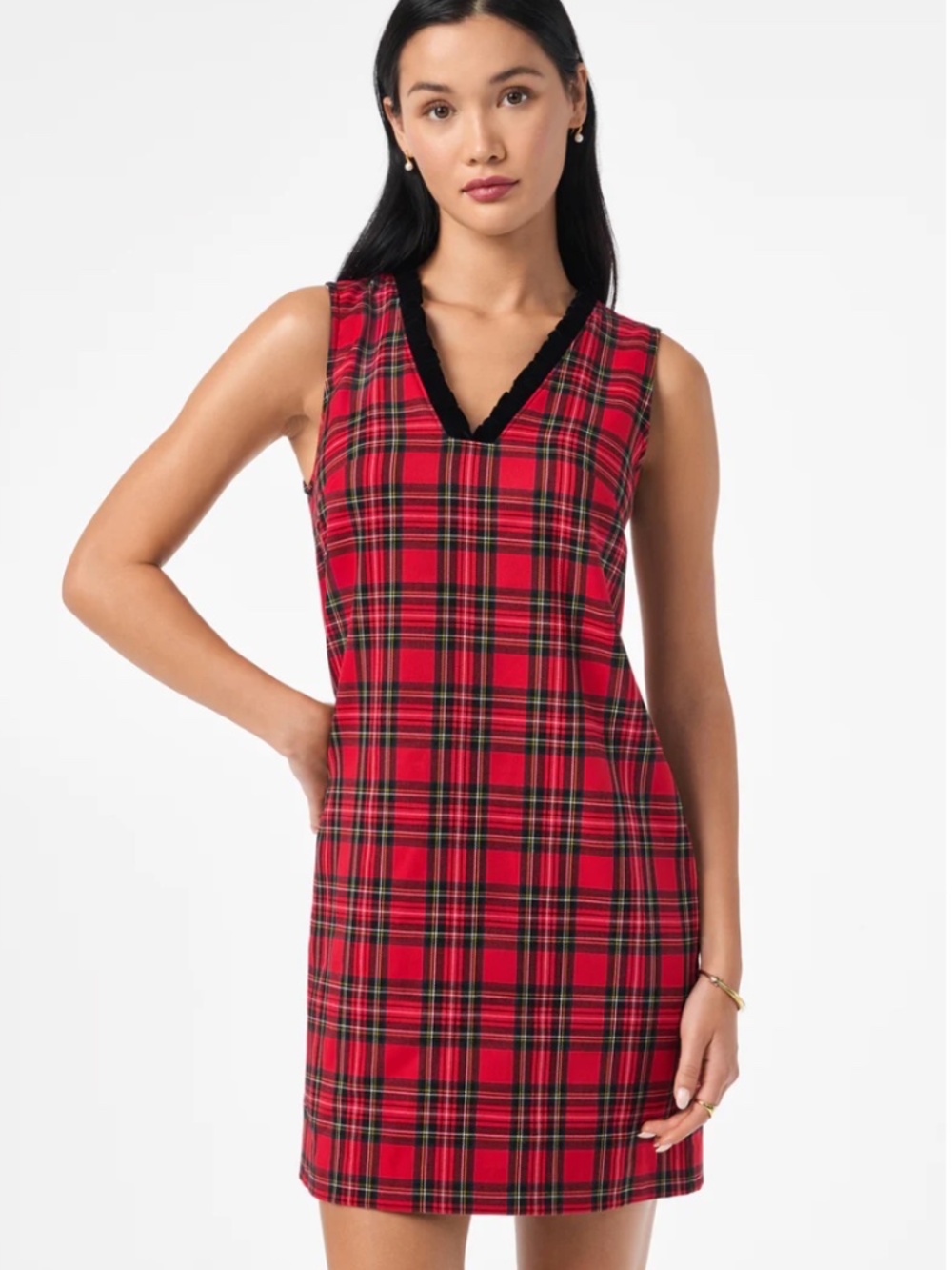 Revah Tartan Dress Multi